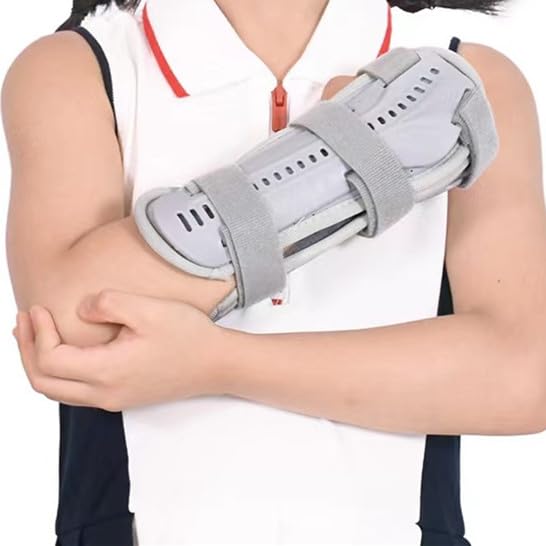 Kids Wrist Brace with Arm Sling Adult Wrist Support Brace Belt Youth Hand Immobilizer Children Night Support to Aid Sprains Strains Tendonitis Carpal Tunnel (Left hand, Small) Left hand