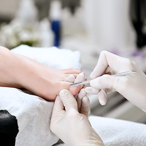 6-Pack Ingrown Toenail File and Lifters, Professional Surgical Stainless Steel Ingrown Toenail Removal Tool Kit, Manicure Treatment Pedicure Tools for Feet Under Nail Cleaner Correction Polish Pain 6-pack