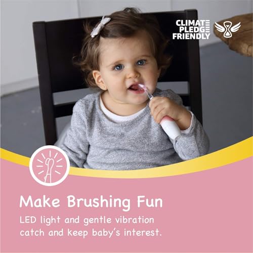 Papablic Baby Toothbrush Teether and Sonic Electric Toothbrush