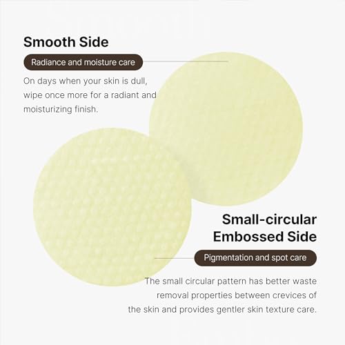 medicube Toner Pads Deep Vita C Facial Toner Pad for Uneven Skin Tone Care Deep Vita C Pads 70 Count (Pack of 1)