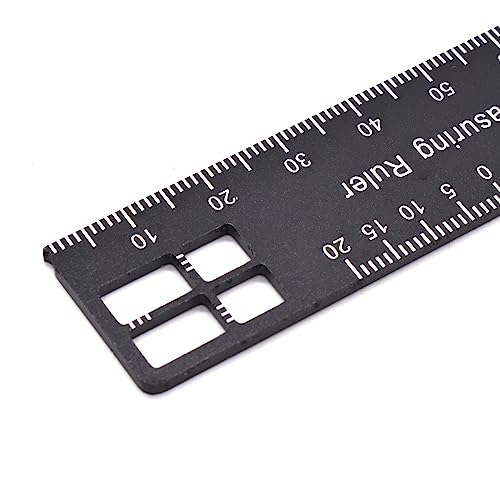 1 Piece Dental Precision Measuring Ruler,Span Measure