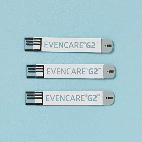 Medline EvenCare G2 Blood Glucose Test Strips, Self-testing with G2 Monitoring System, 6 Second Results, 50 Count System, 6 Second Results, 50 Count 50 Count (Pack of 1)