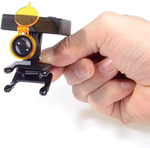 3W Headlight Clear Square Spot with Plastic Clip Type