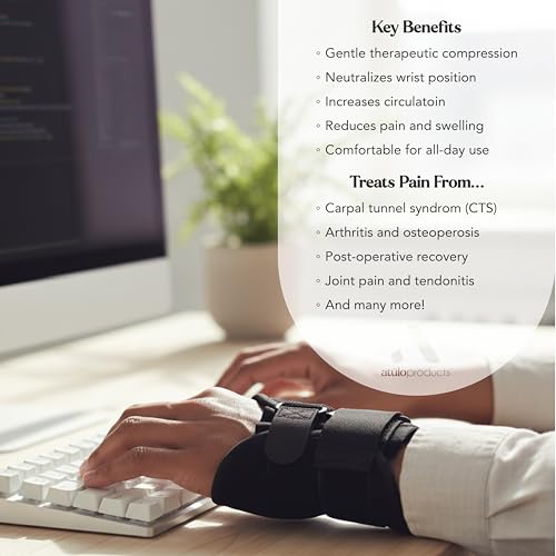 Atúlo Carpal Tunnel Day Splint - Ambidextrous (Small) Small