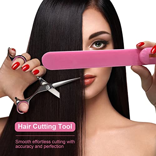 Hair Cutting Kit for DIY Hair Cutting at Home, Hair Scissors, Split Ends Trimmer, Bangs Clips, Professional Hair Cutting Tools for Women, Kids
