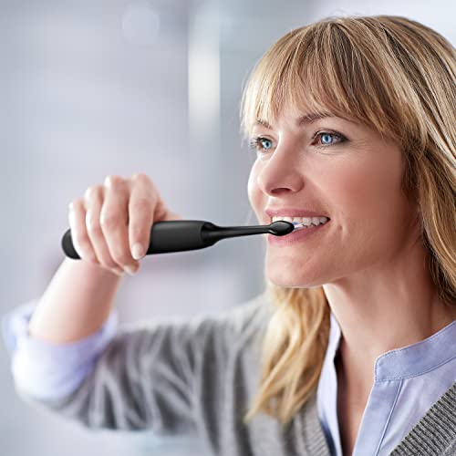 Philips Sonicare Original W2 Optimal White Standard Sonic Toothbrush Heads- 2 Pack in Black (Model HX6062/13)