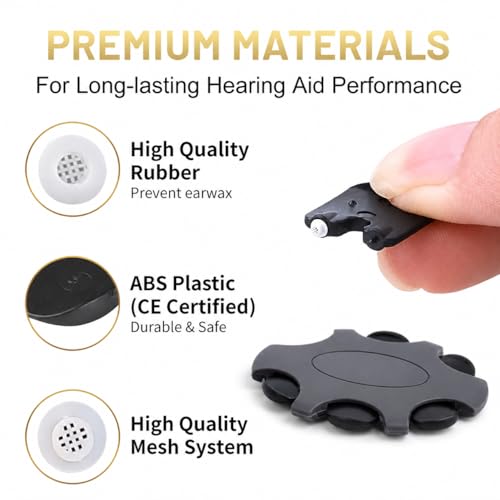 for Oticon Prowax Minifit, Hearing Aid Wax Guards, 10 Packs/60 Pcs 10 PACK For Oticon