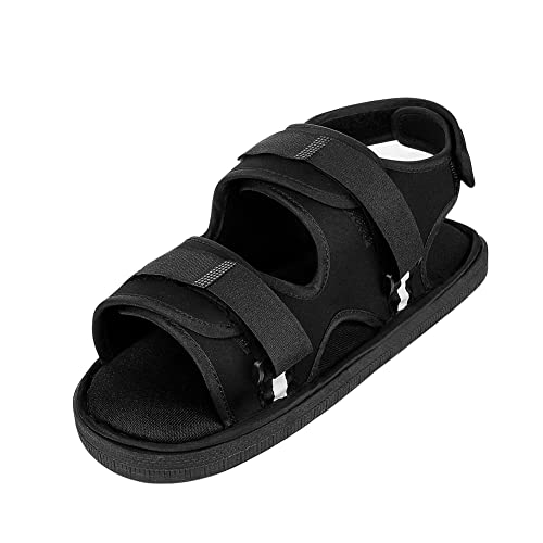 ITODA Post-op Shoe for Broken Foot or Toe Walking Injury Open Toe Cast Boot L(27cm)