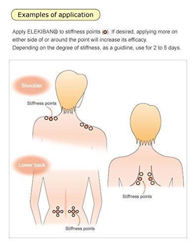 PIP ELEKIBAN MAX 200. 12 Magnets. Lasting Effect 2-3 Days/MGNT. Menthol Plus Comfortable Feeling. Circular conical Magnet. Magnet-Therapeutic Device for Muscle Stiffness Product of Japan and Imported - BeesActive Australia