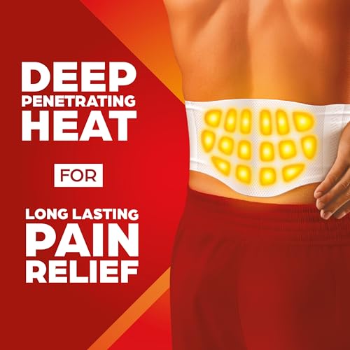 ThermaCare Advanced Lower Back & Hip Heat Wraps, Pain Relief, 5 Count Pack of 5