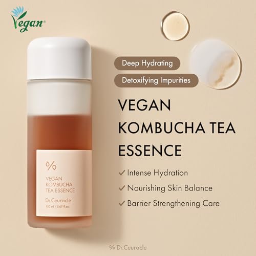 Dr.Ceuracle Vegan Kombucha Tea Essence, Hydrating Milky Toner 5.07 fl. oz.