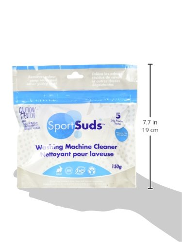 Sport Suds Washing Machine Cleaner, 5 Pouch - BeesActive Australia