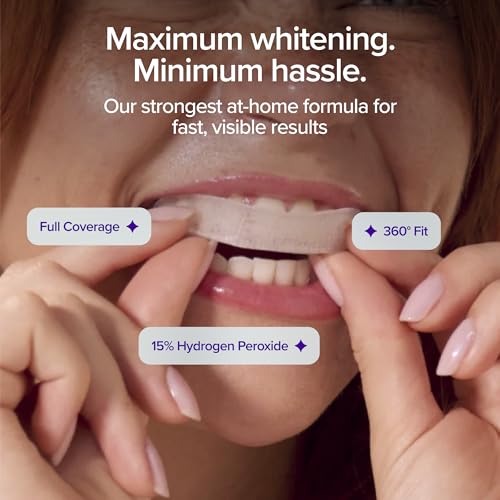 BURST Prefilled Teeth Whitening Trays (6 Trays/3 Treatments) | Gel Trays