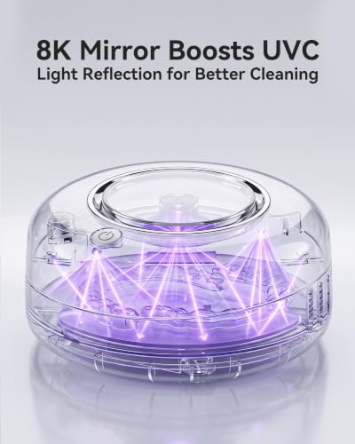 JeaTone UVC Retainer Case with Vent Holes, Portable Aligner Case for Travel