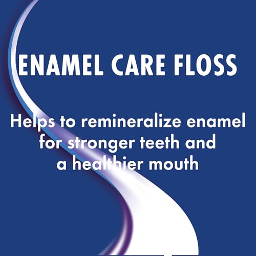 Hayden Enamel Care Dental Floss | for Sensitive Mouths | Helps Restore Enamel | Mint Flavor | 30 Yards per Unit (Pack of 6)