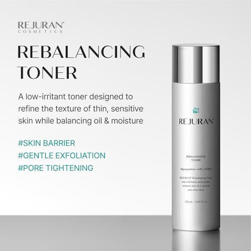 REJURAN Rebalancing Toner, c-PDRN® Hydrating & Soothing, 4.05 fl oz 4.05 Fl Oz (Pack of 1)