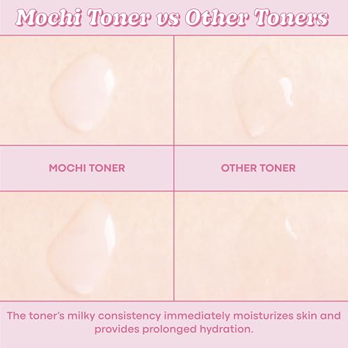 TONYMOLY Wonder Ceramide Mochi Milky Toner, Hydrating Barrier Repair, 500ml 16.9 Fl Oz (Pack of 1)