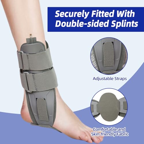 Aircast Ankle Brace,Stirrup Ankle Splint for Sprained Ankle
