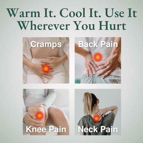 Microwavable Heating Pad for Hot/Cold Therapy By Glow by Hormone University