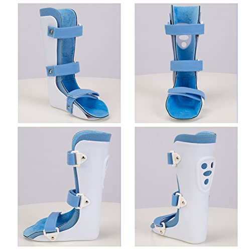 Kids AFO Drop Foot Brace Baby Ankle Foot Orthosis Night Splint for Children Toddler Pediatric Strephenopodia Support Strephexopodia Splint Walking with Shoes or Sleeping (XL-Left) XL-Left White