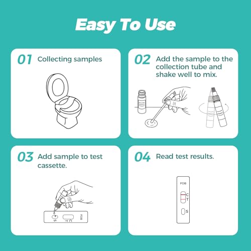 2-Pack Immunochemical Fecal Occult Blood iFOB Home Test Kit
