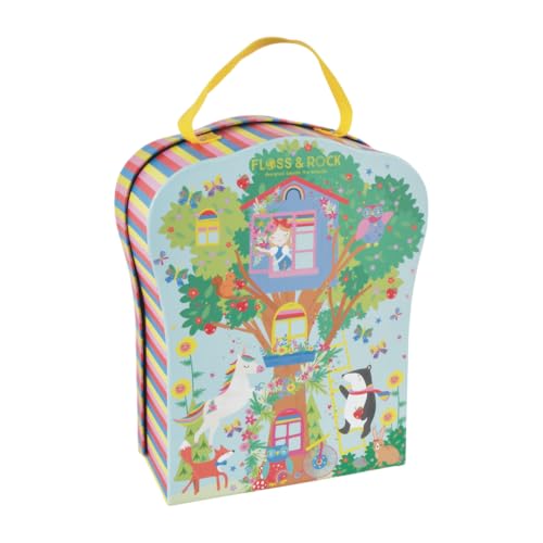 Floss & Rock 43P6364 Rainbow Fairy Play Box with Wooden Pieces