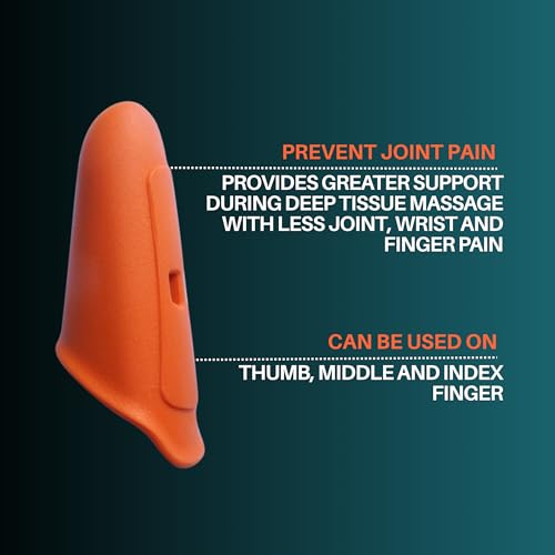 Thumbsavers Advance Massage Tool for Deep Tissue and Trigger Point Massage – Joint Support for Massage Therapists, Chiropractors and Physical Therapists – Hand Protection Aid (Large (Set of 2)) Large (Set of 2)