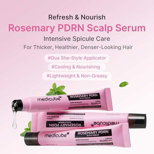 medicube Scalp Serum with Rosemary PDRN, 20ml 0.67 Fl Oz (Pack of 1)