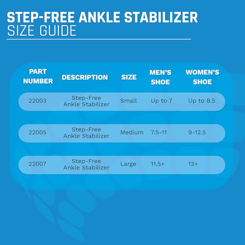 Ovation Medical Step Free Plantar Fasciitis Brace - Massage-Like Ankle Compression for Daytime Heel Pain and Plantar Fasciitis Relief - Lightweight and Low Profile (Large) Large