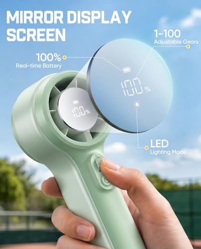 Fanttik GoFlow11 Apex Portable Handheld Fan(Sage Mist) Sage Mist
