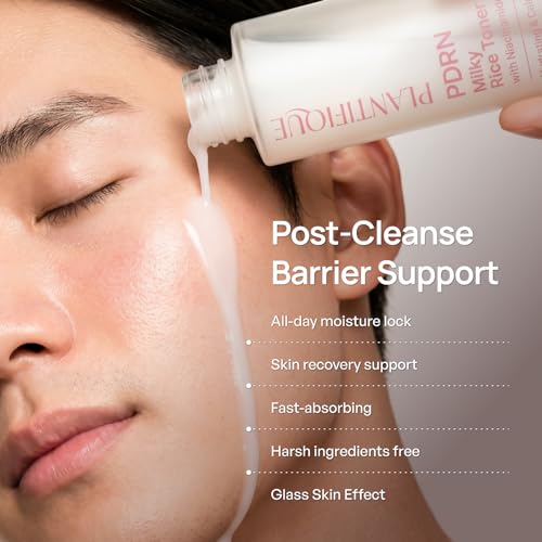 PLANTIFIQUE Korean PDRN Milky Toner for Face – Glass Skin & Barrier Repair