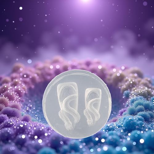 Dragon/Snake Silicone Nail Stamping Plates and Carving Molds,DIY Nail Art Tools for Manicure Pedicure,Reusable Stamping Molds, Hand/Foot Nail Care Accessories,3D Nail Design Art Kit