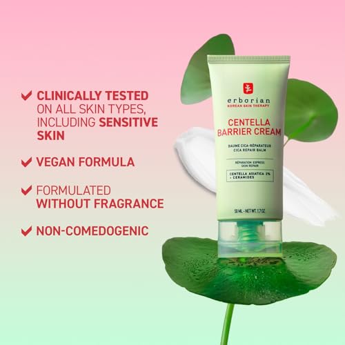 Erborian Centella Barrier Cream with Ceramides, Korean Skincare