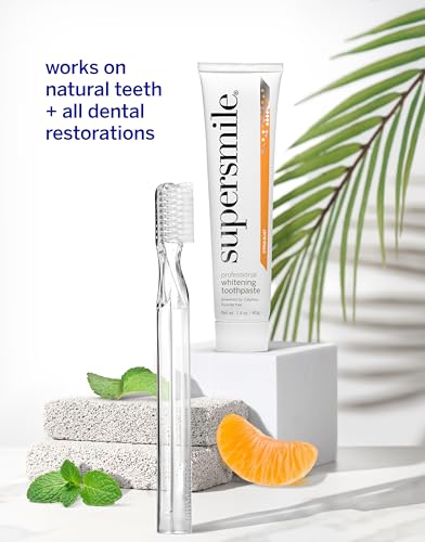 Supersmile Fluoride-Free Whitening Kit, Citrus Blast, 1.4 Oz Travel