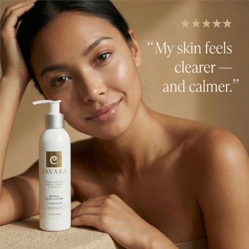 Organic Face Wash - Anti-Aging, Hydrating, Gentle Daily Cleanser for Women and Men with Coconut Oil, Aloe Vera, Activated Charcoal, and Vitamin C and E 1 Pack