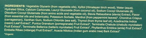 Himalaya Herbal Healthcare Neem & Pomegranate Toothpaste, Net Wt. 5.29 Ounce Tube, Packaging May Vary (Pack of 6)