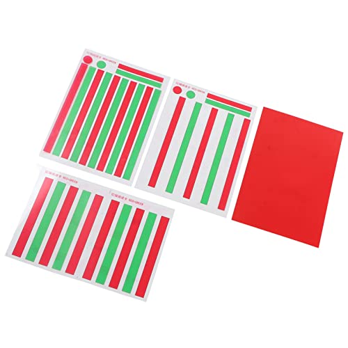 Red Green Vision Correction Cards,ANGGREK Myopia Strabismus Amblyopia Stereo Eye Training Reading Aids Red Green Training Glasses