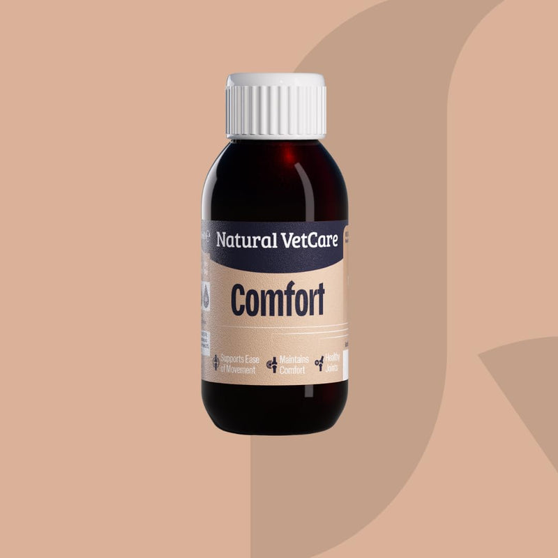Natural VetCare COMFORT 100ml – Dog Joint Supplement for Mobility & Flexibility, Orthopaedic Support Liquid, Hip & Joint Care for Senior & Active Dogs, Daily Wellbeing Formula