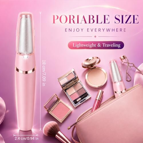Electric Callus Removers for Feet, Upgraded Electric Foot Callus Remover, Rechargeable Portable Electronic Foot File Pedicure Tools, Feet Care for Dry&Dead Skin for Feet & Hands (Pink) Pink