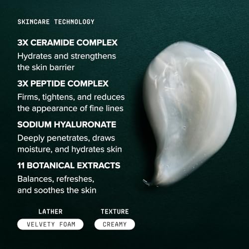 DRMTLGY Essential Facial Cleanser | Gentle Hydrating Face Wash 6.9 Fl Oz (Pack of 1)