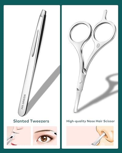 MR.GREEN Manicure Kit 10 in 1, Excellent Quality Nail Clipper Set Nail Kit 10.0