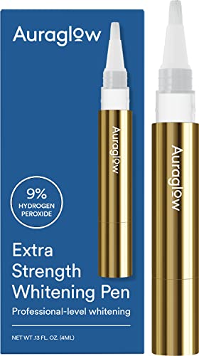 Auraglow 35% Teeth Whitening Gel & Extra Strength Whitening Pen