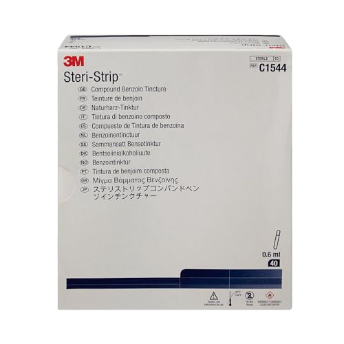 3M Steri-Strip compound benzoin tincture C1544, 40-piece, 1 oz