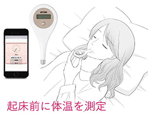Ladie's Electric Thermometer [Smartphone App Compatible - LunaLuna, Beauty Navi, PairRhythm] - BeesActive Australia