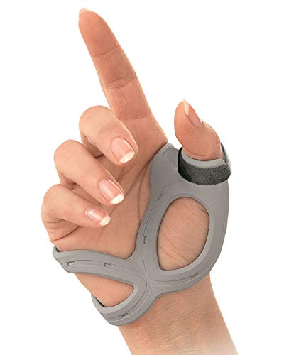 Actimove Professional Line Rhizo Forte Thumb Brace, Right, Gray, Large