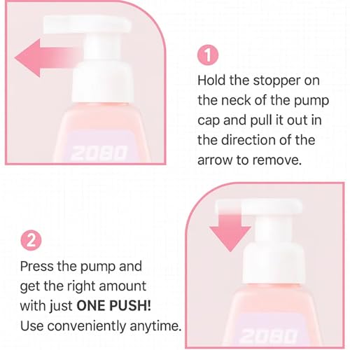 20th to 80th Himalayan Pink Salt Toothpaste Pump - 325g Pump Bottle, Natural Mint Flavor - Gentle Oral Hygiene with Natural Ingredients - Korean Cosmetic