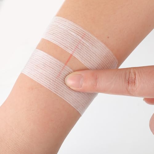 44 Wound Closure Strips 0.8in x 4 in Sterile Strip Adhesive Skin Closures Repair Wounds Without Stitches
