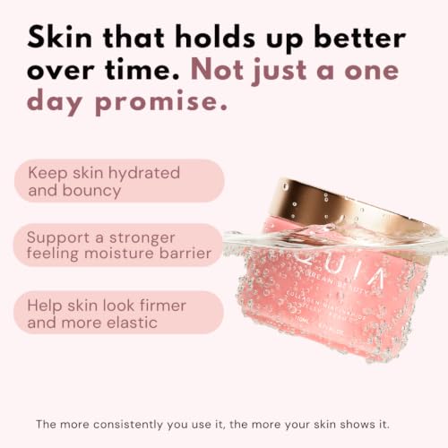 QUIA Collagen Jelly Cream– Fast-Absorbing Glow Under Makeup- Plumper Skin