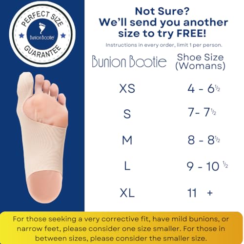 Bunion Corrector for Women (Pair) Bunion Socks - Small Left & Right