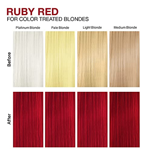 Celeb Luxury Colorwash Color Depositing Shampoo - Color Refresher, Vegan Hair Dye, Bondfix Bond Rebuilder, Viral and Gem Lites Ruby